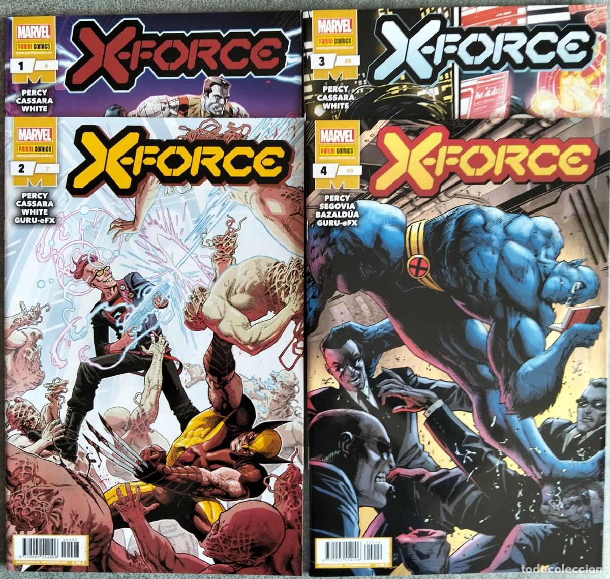 C&oacute;mics: X-FORCE Nos. del 1 al 4. PANINI COMICS. (Formato grapa) - Foto 1