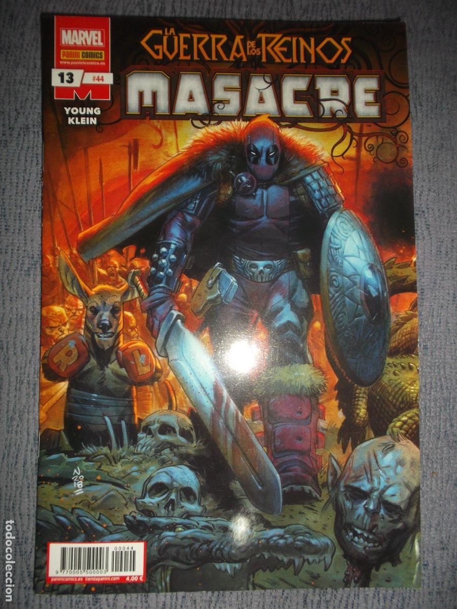 Comics: Masacre N&ordm; 44 / 13 - La Guerra De Los Reinos, Young, Klein