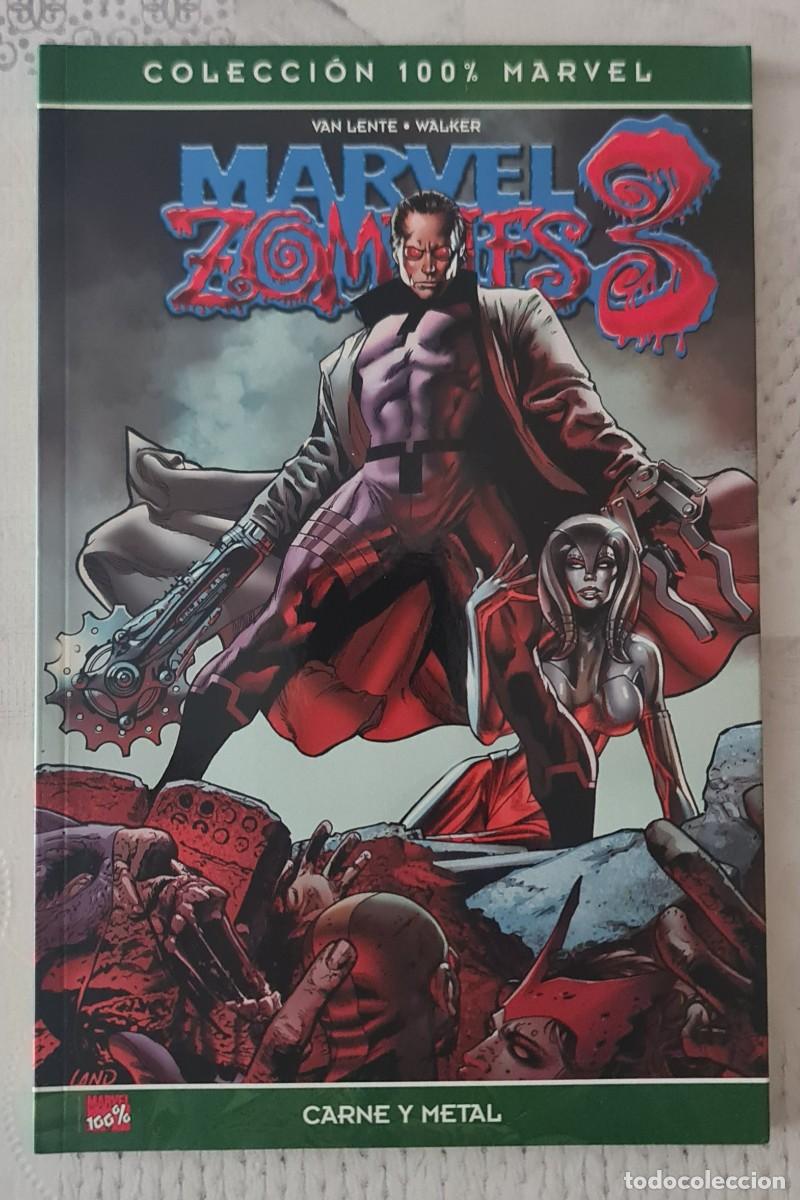 C&oacute;mics: 100% MARVEL ZOMBIES 3. CARNE Y METAL. Panini Comics 2009 - Foto 1