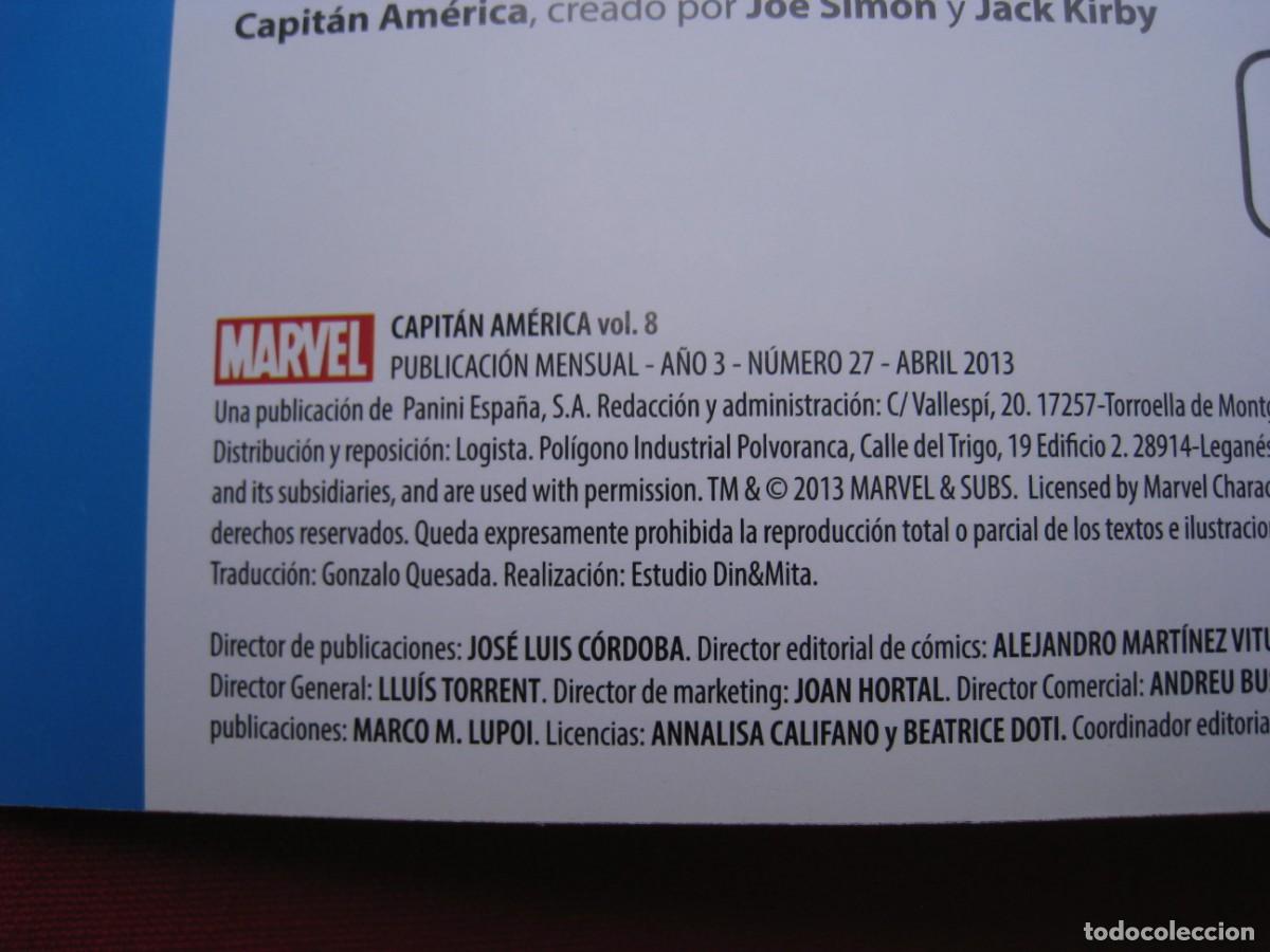 C&oacute;mics: CAPITAN AMERICA - VOL. 8 - N&ordm; 27 - PANINI. - Foto 4