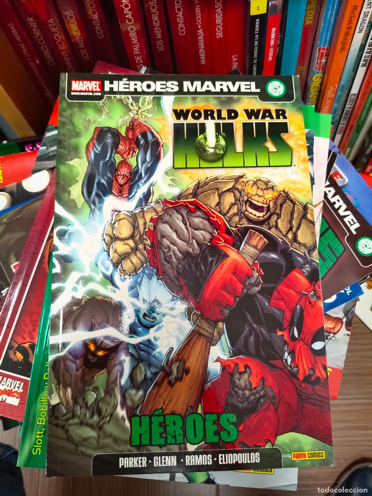 C&oacute;mics: WORLD WAR HULKS. H&Eacute;ROES H&Eacute;ROES: PANINI. - Foto 1