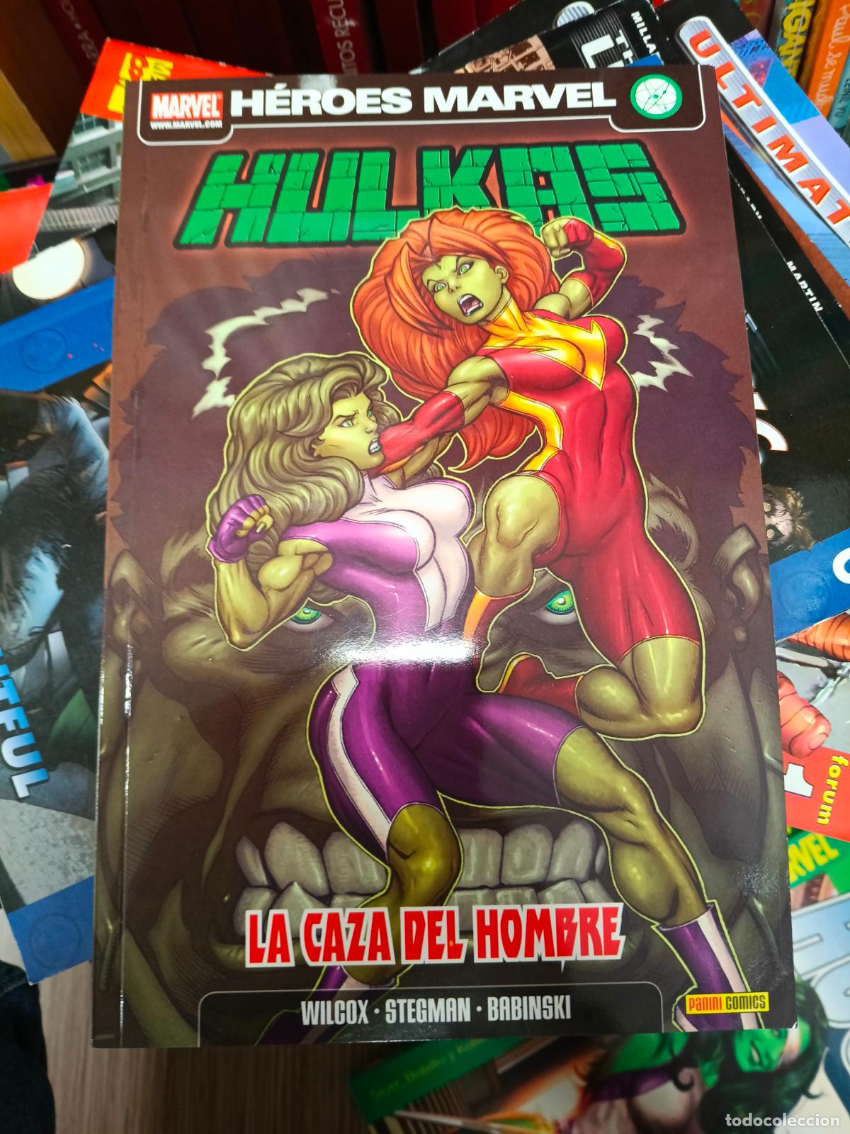C&oacute;mics: HULKAS : LA CAZA DEL HOMBRE H&Eacute;ROES MARVEL ( 2011 ) - Foto 1