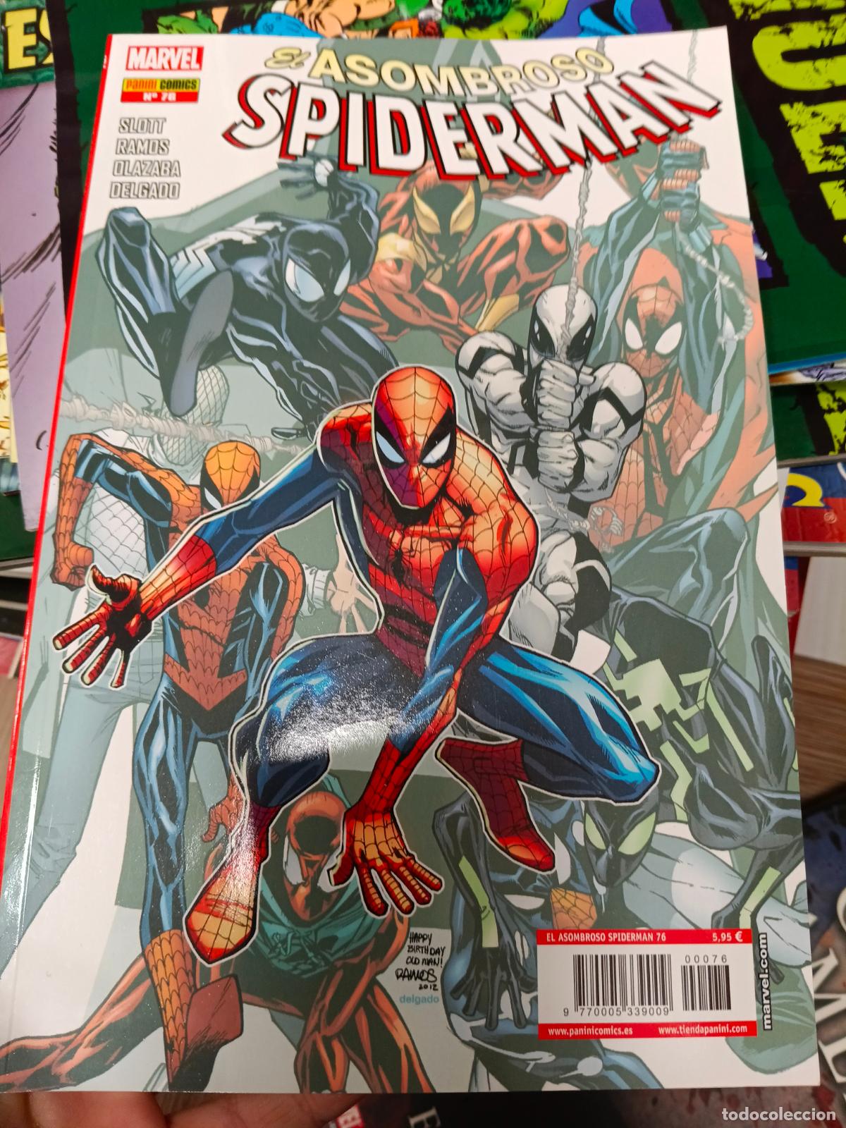 C&oacute;mics: EL ASOMBROSO SPIDERMAN N&ordm; 76 MARVEL - PANINI - Foto 1