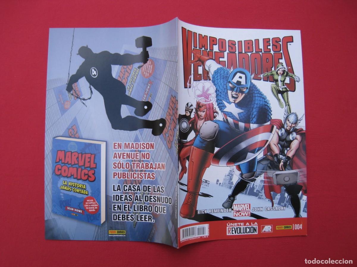 C&oacute;mics: IMPOSIBLES VENGADORES - N&ordm; 4 - PANINI. - Foto 2