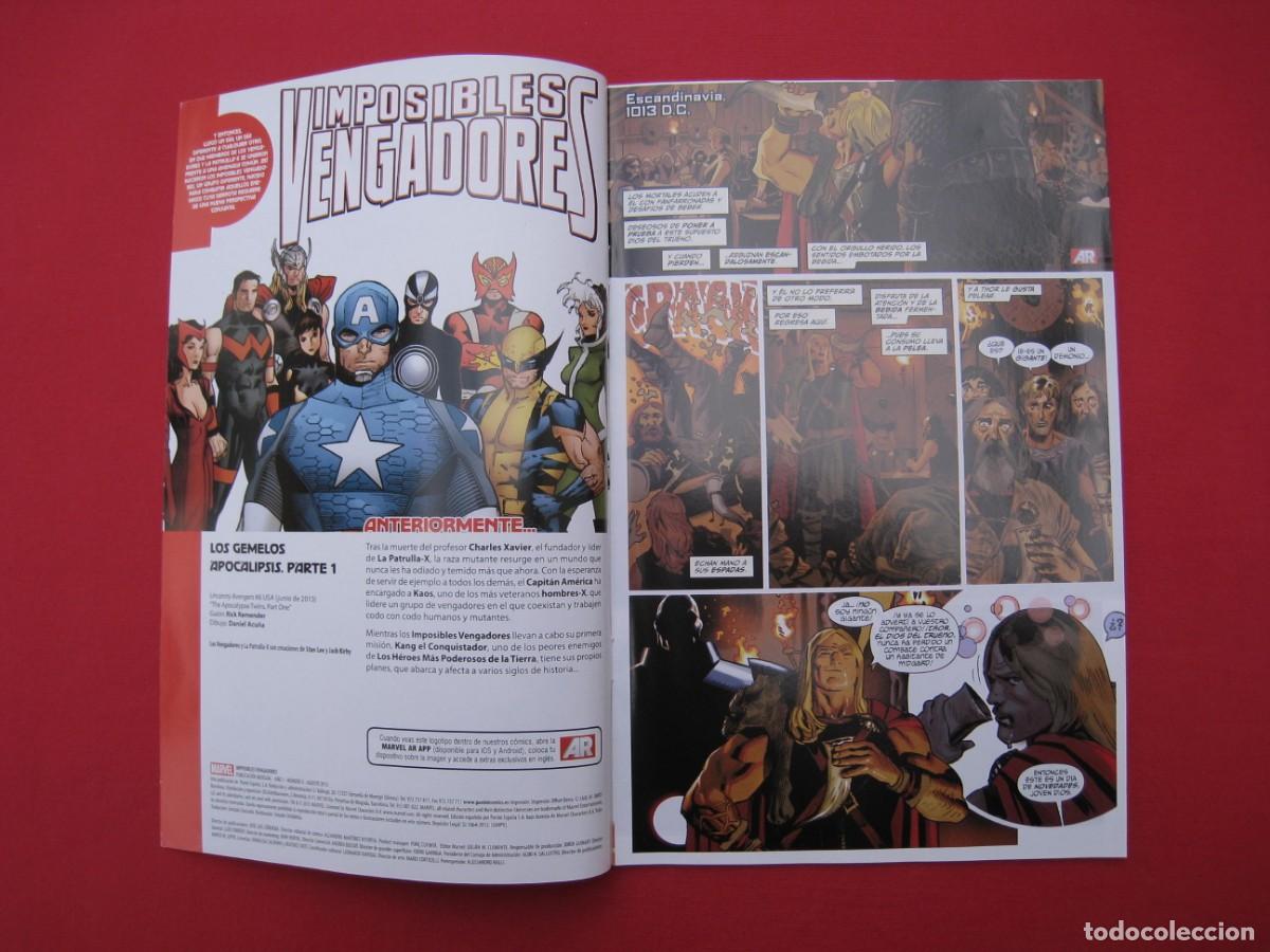 C&oacute;mics: IMPOSIBLES VENGADORES - N&ordm; 6 - PANINI. - Foto 4
