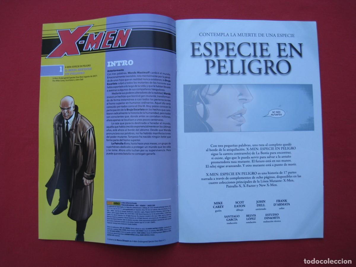 C&oacute;mics: X-MEN - ESPECIE EN PELIGRO - N&ordm; 1 - PANINI. - Foto 4