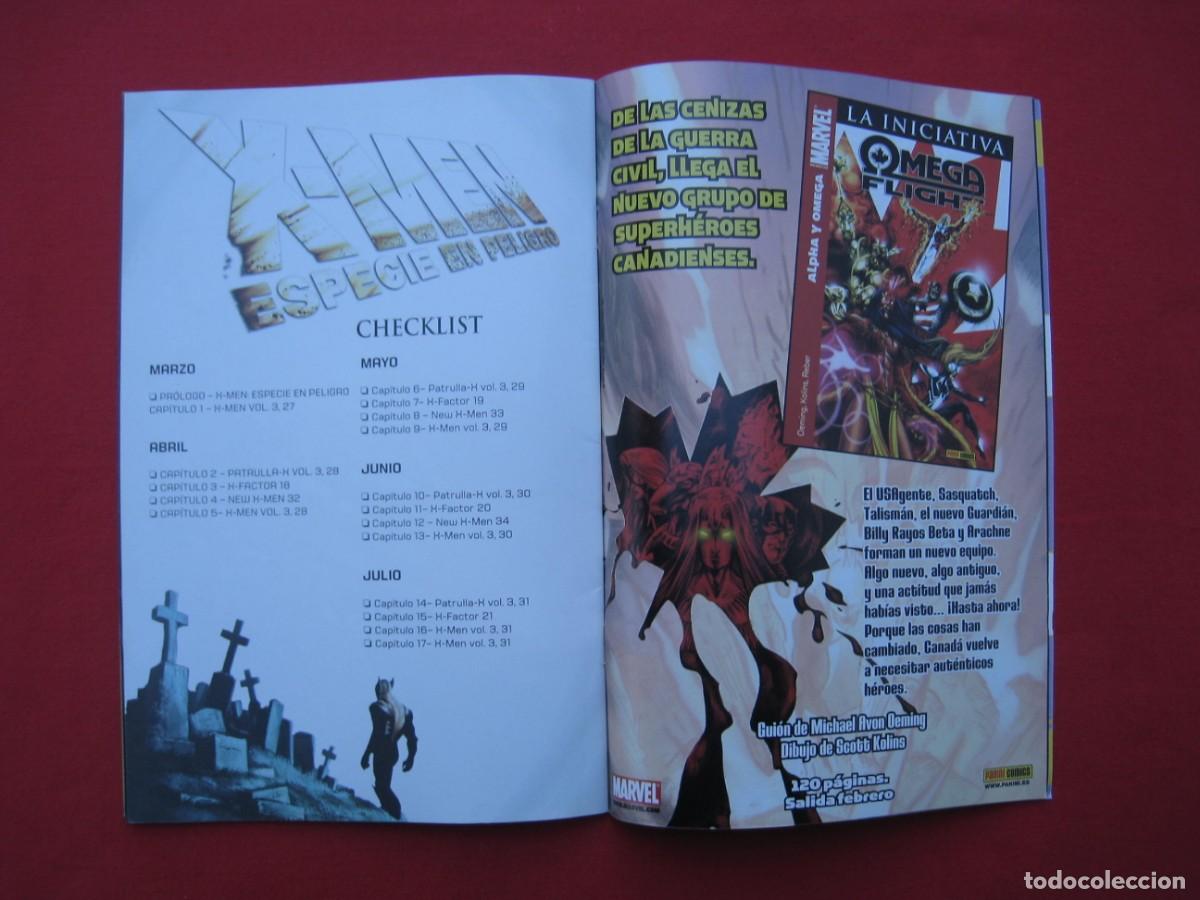 C&oacute;mics: X-MEN - ESPECIE EN PELIGRO - N&ordm; 1 - PANINI. - Foto 7