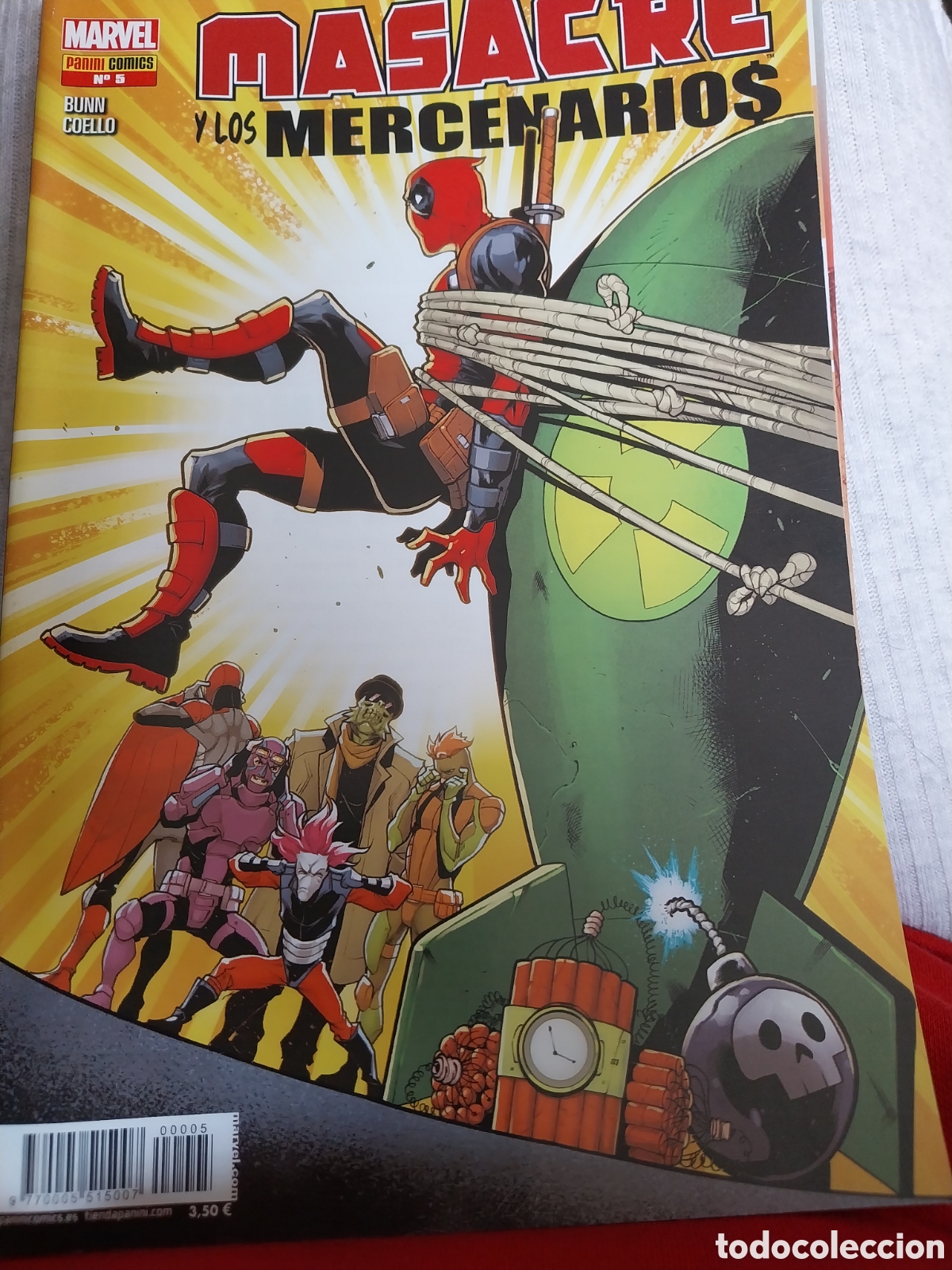 C&oacute;mics: Deadpool. Masacre y los Mercenarios. GRAPA ESPA&Ntilde;A - Foto 2