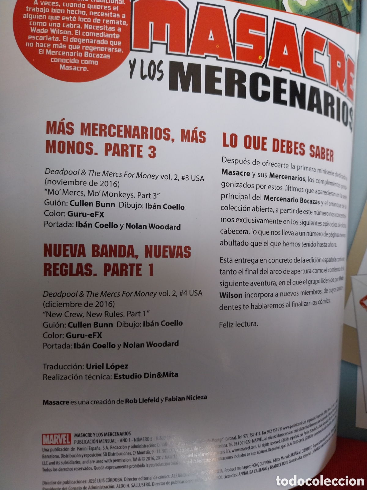C&oacute;mics: Deadpool. Masacre y los Mercenarios. GRAPA ESPA&Ntilde;A - Foto 4
