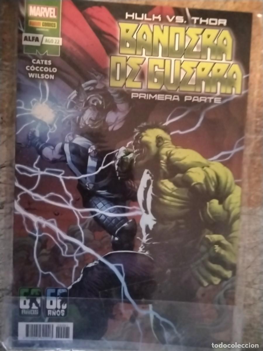 C&oacute;mics: HULK VERSUS THOR BANDERA DE GUERRA PRIMERA PARTE PANINI - Foto 1