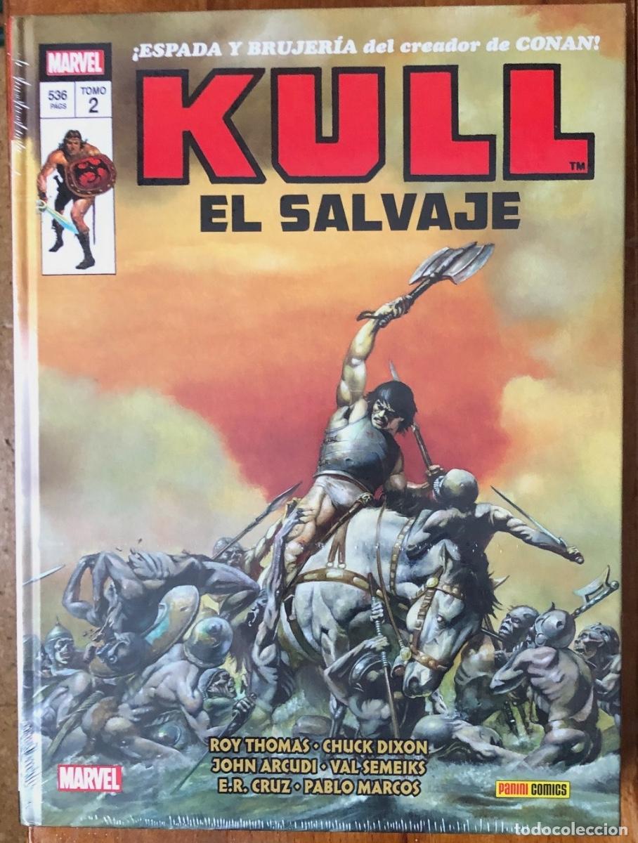 C&oacute;mics: KULL EL SALVAJE TOMO 2. MARVEL OMNIBUS. LIMITED EDITON - Foto 1