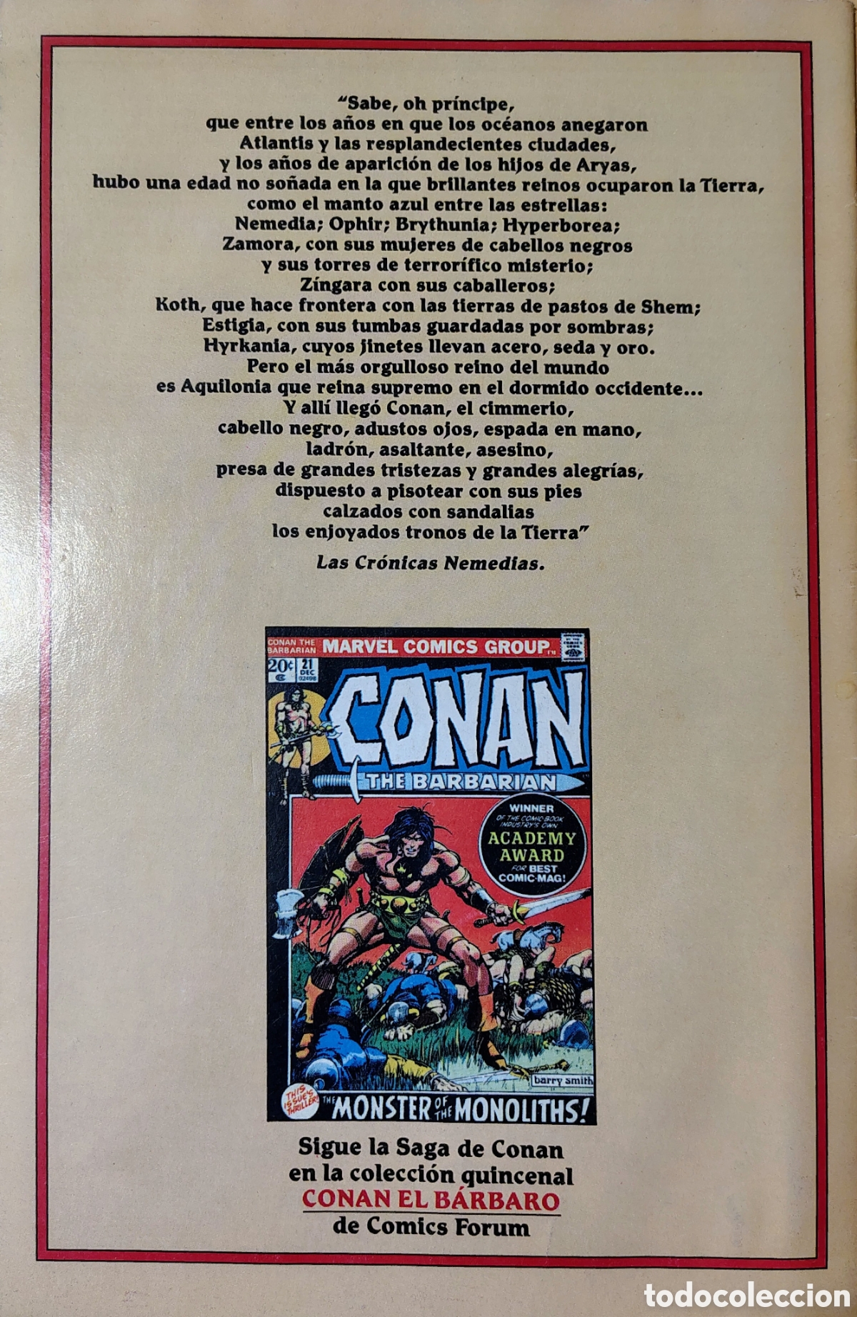 C&oacute;mics: Conan El B&aacute;rbaro lote de 4 ejemplares - Foto 3