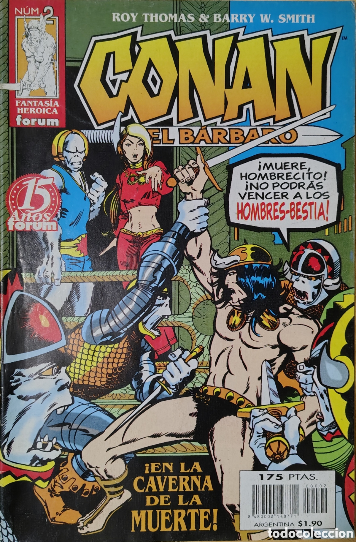 C&oacute;mics: Conan El B&aacute;rbaro lote de 4 ejemplares - Foto 4