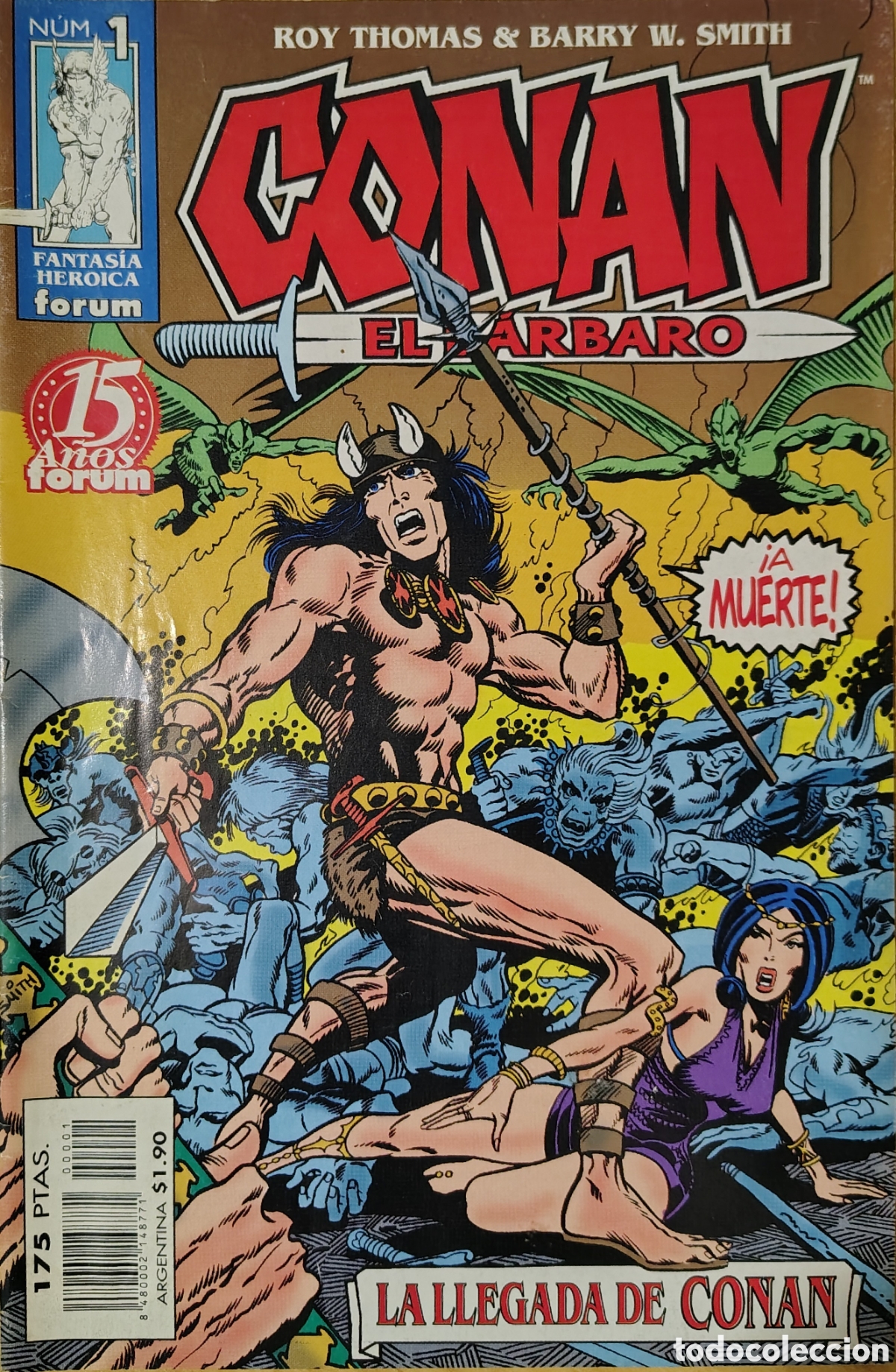 C&oacute;mics: Conan El B&aacute;rbaro lote de 4 ejemplares - Foto 1