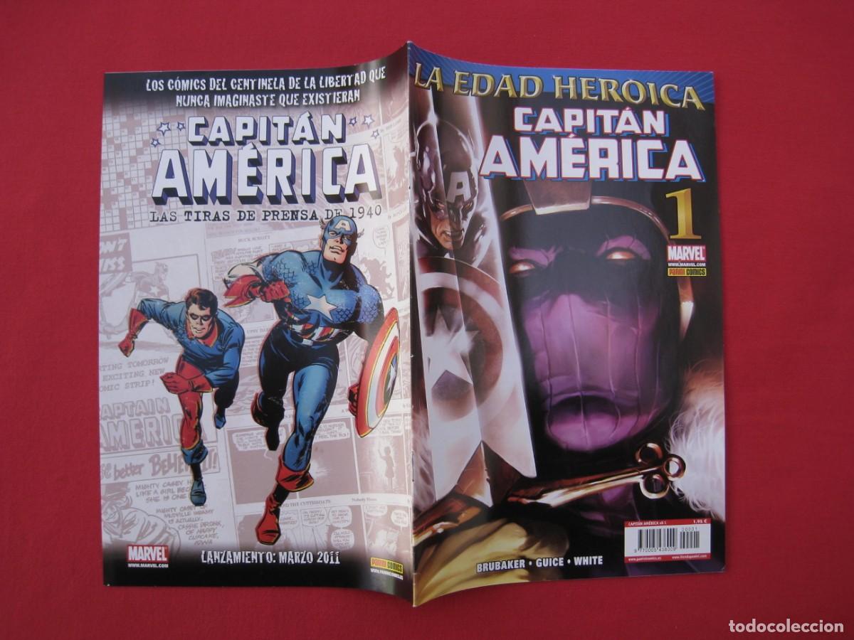 C&oacute;mics: CAPITAN AMERICA - VOL.8 - N&ordm; 1 - PANINI. - Foto 2