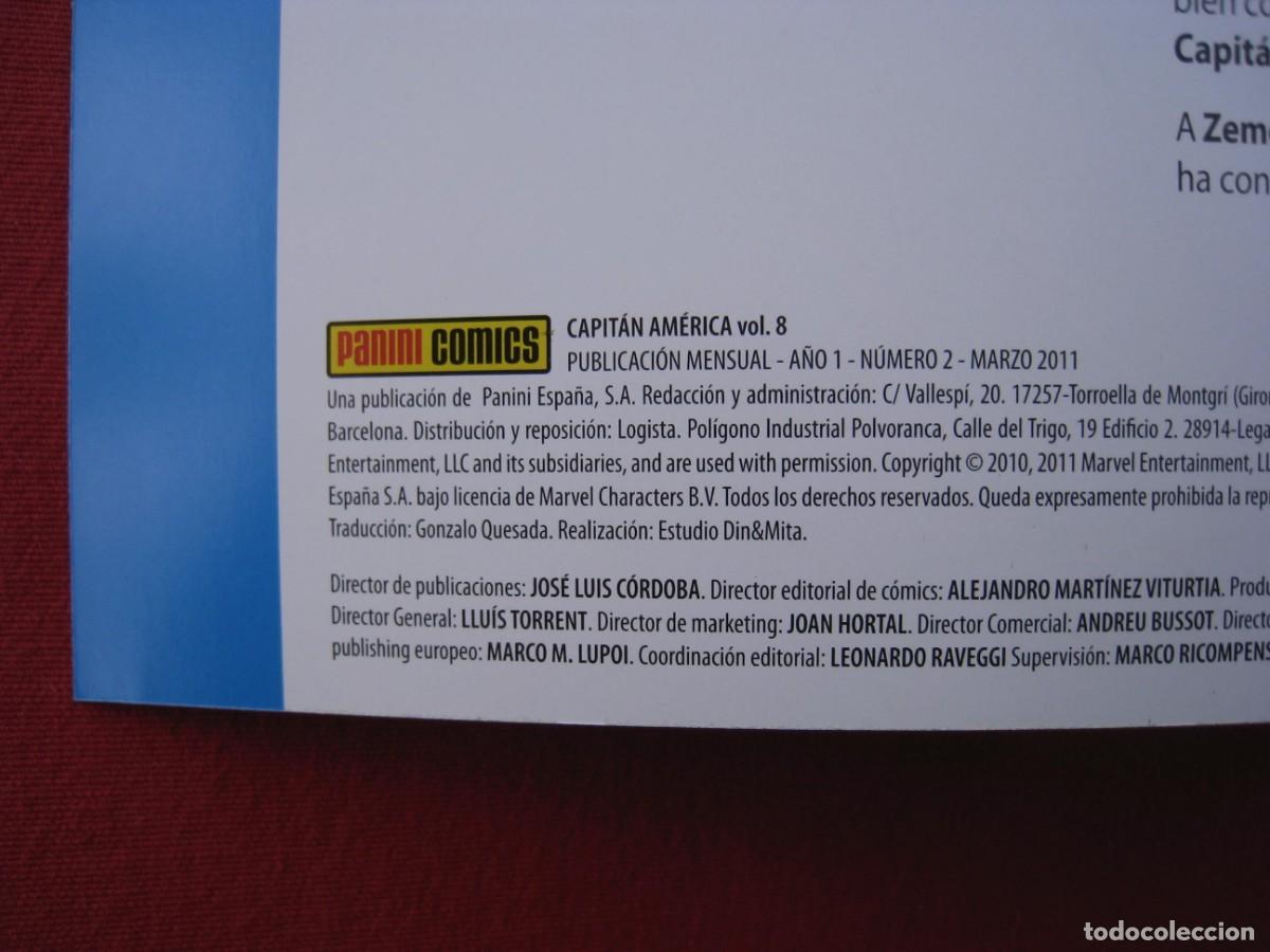 C&oacute;mics: CAPITAN AMERICA - VOL.8 - N&ordm; 2 - PANINI. - Foto 3