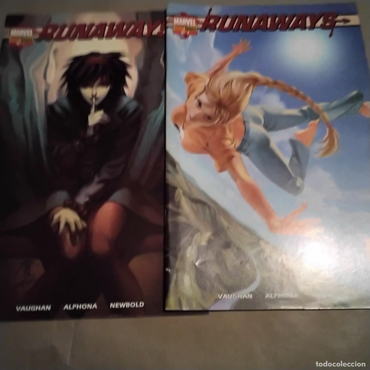C&oacute;mics: RUNAWAYS NUMEROS 1 Y 2 PANINI - Foto 1