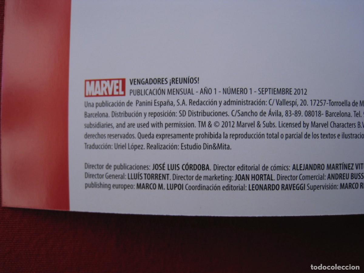 C&oacute;mics: VENGADORES &iexcl; REUNIOS ! - N&ordm; 1 - PANINI. - Foto 3