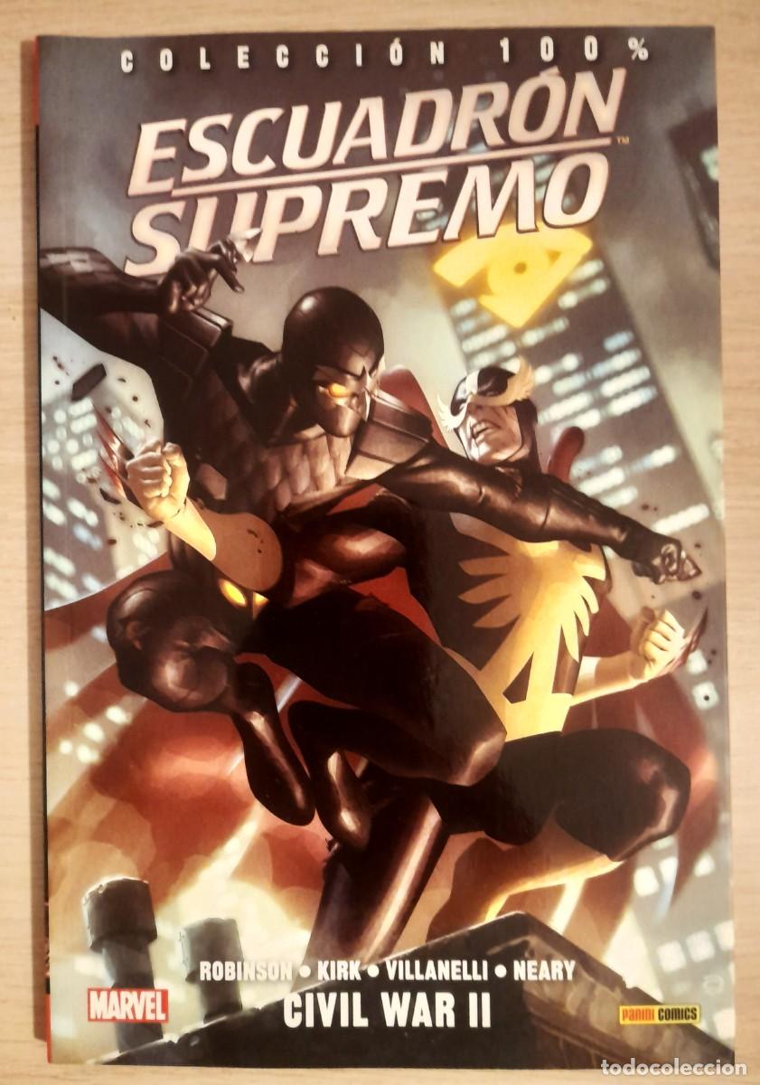 C&oacute;mics: Escuadron Supremo - Serie Completa de 3 Tomos - Marvel - Panini - Foto 3