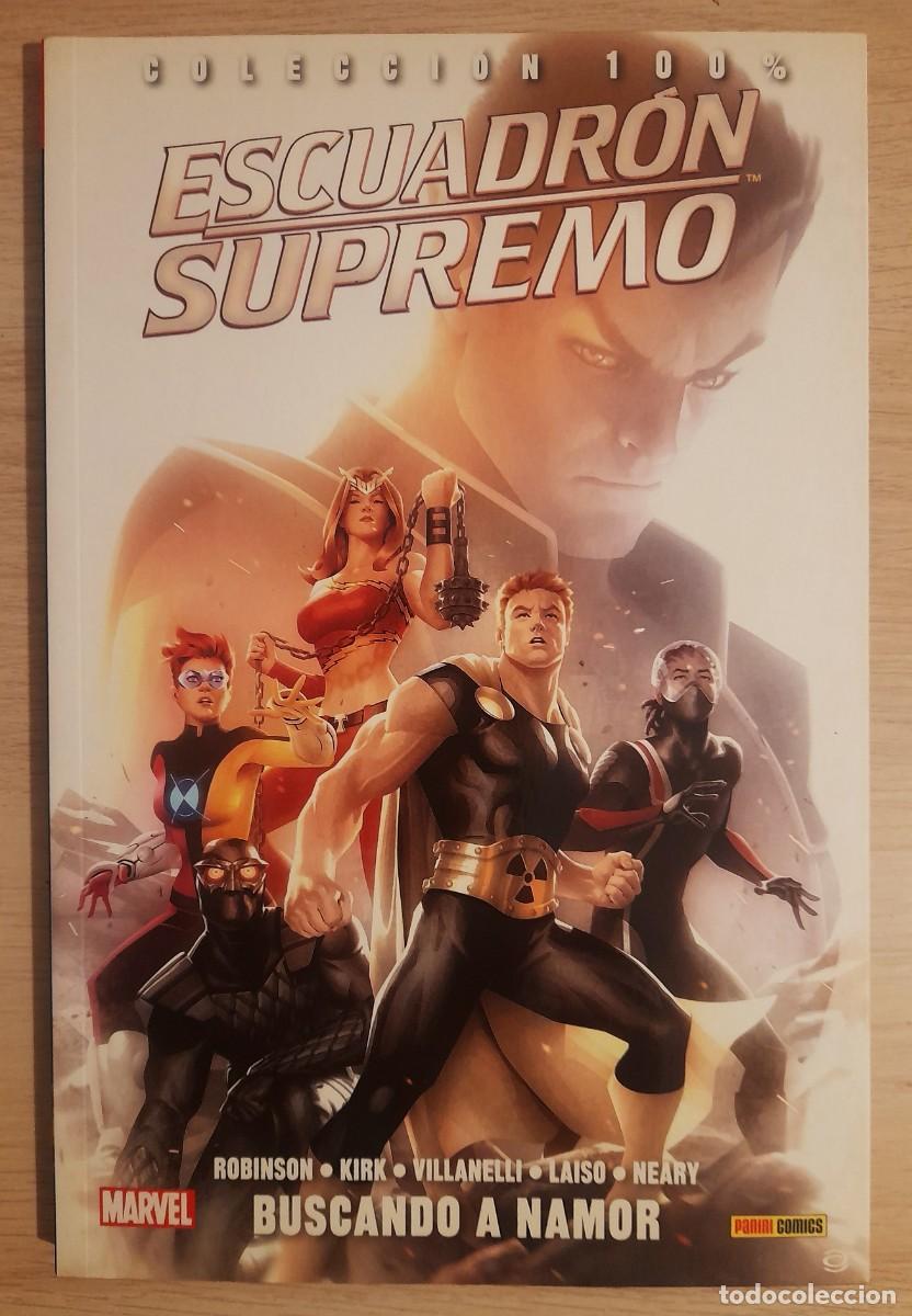 C&oacute;mics: Escuadron Supremo - Serie Completa de 3 Tomos - Marvel - Panini - Foto 5