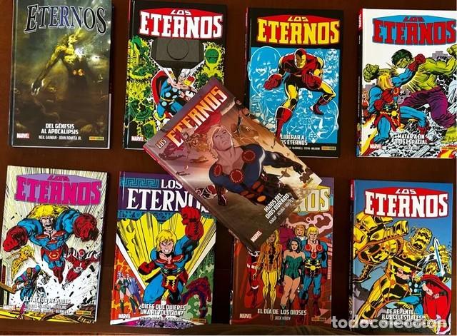 C&oacute;mics: Biblioteca Marvel Los Eternos Completa. 9 tomos. PANINI. - Foto 1