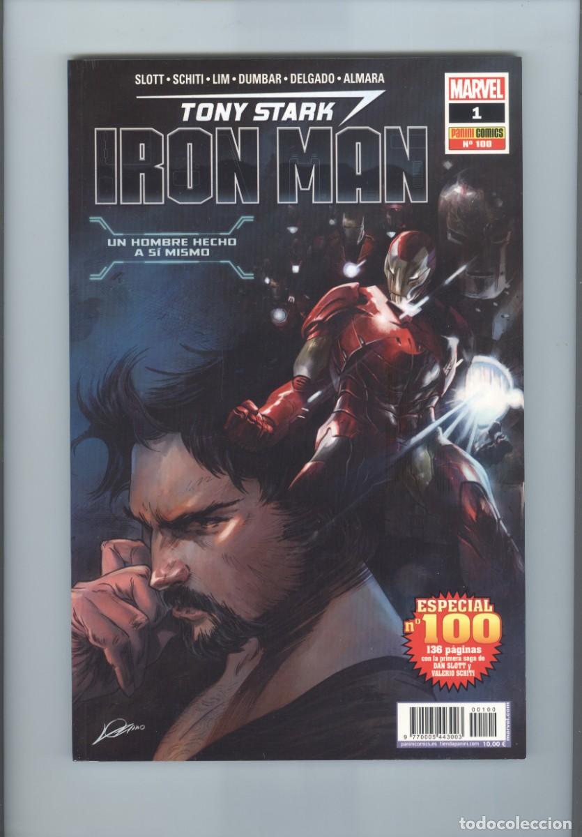 C&oacute;mics: Panini. Iron Man. Tony Stark. 1 / 100 - Foto 1