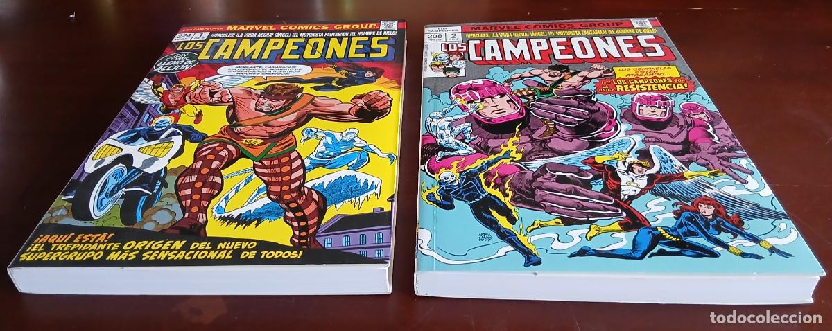 C&oacute;mics: LOS CAMPEONES N&ordm; 1 Y 2 - MARVEL LIMITED - PANINI - Foto 1