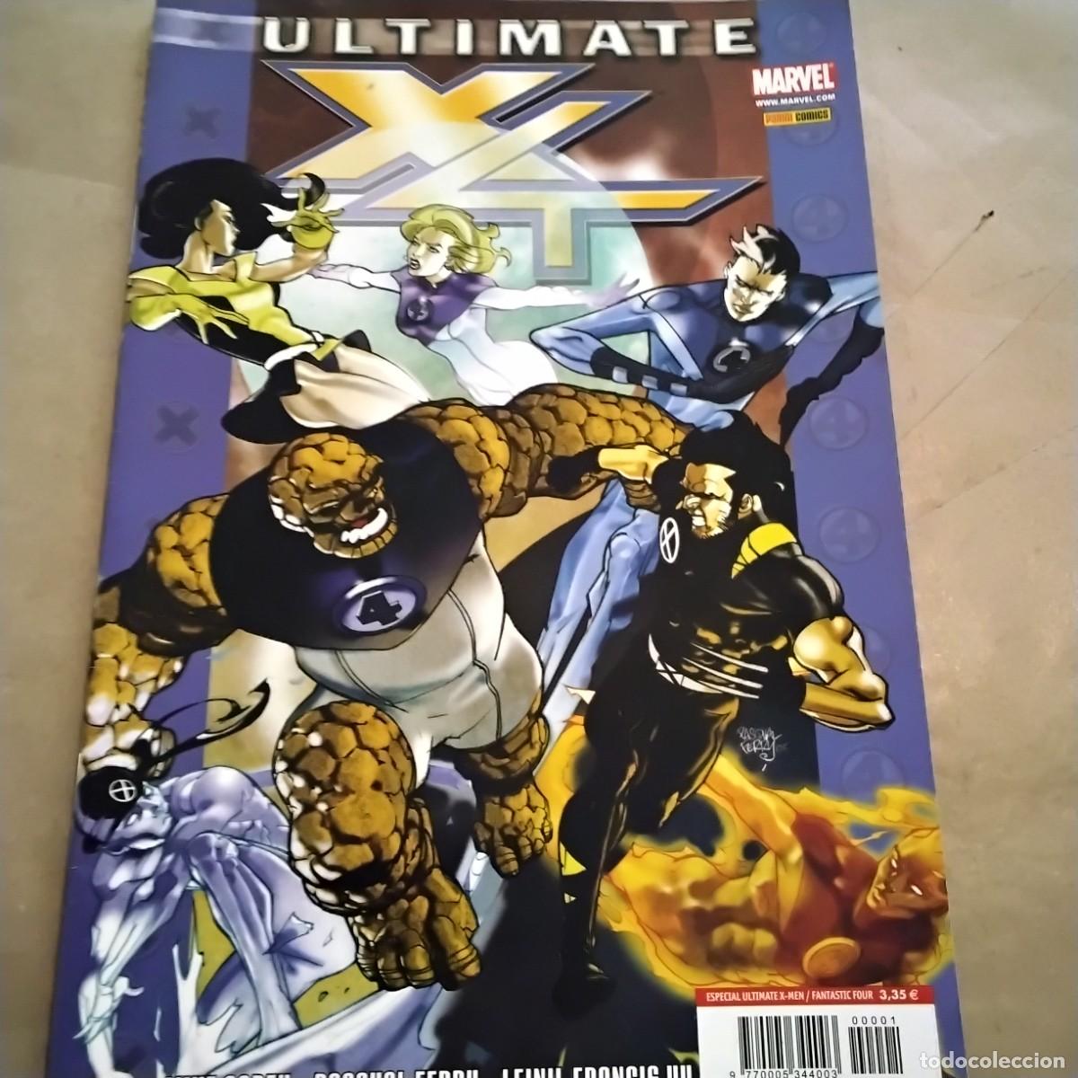C&oacute;mics: ULTIMATE X 4 EDITORIAL PANINI - Foto 1