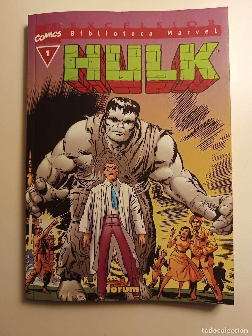 C&oacute;mics: BIBLIOTECA MARVEL, FORUM HULK N1 - Foto 1
