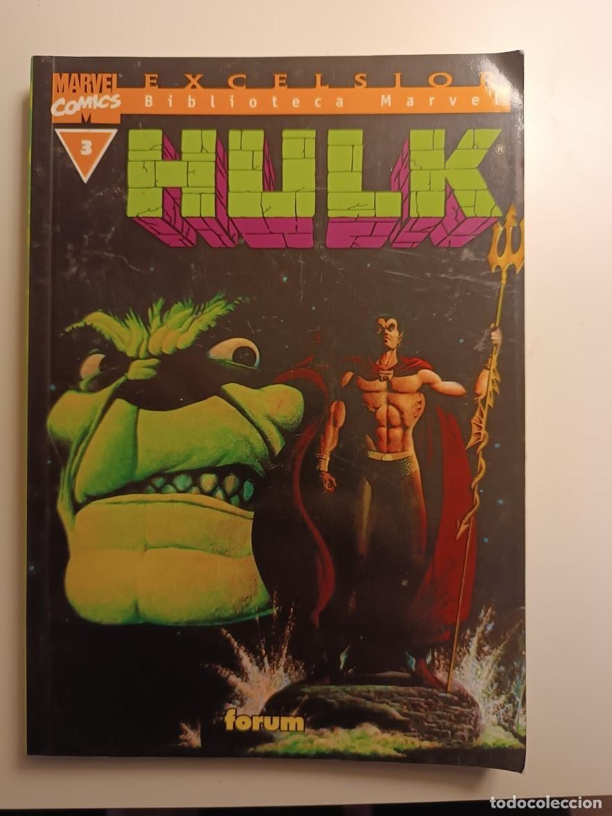 C&oacute;mics: BIBLIOTECA MARVEL, FORUM HULK N 3 - Foto 1