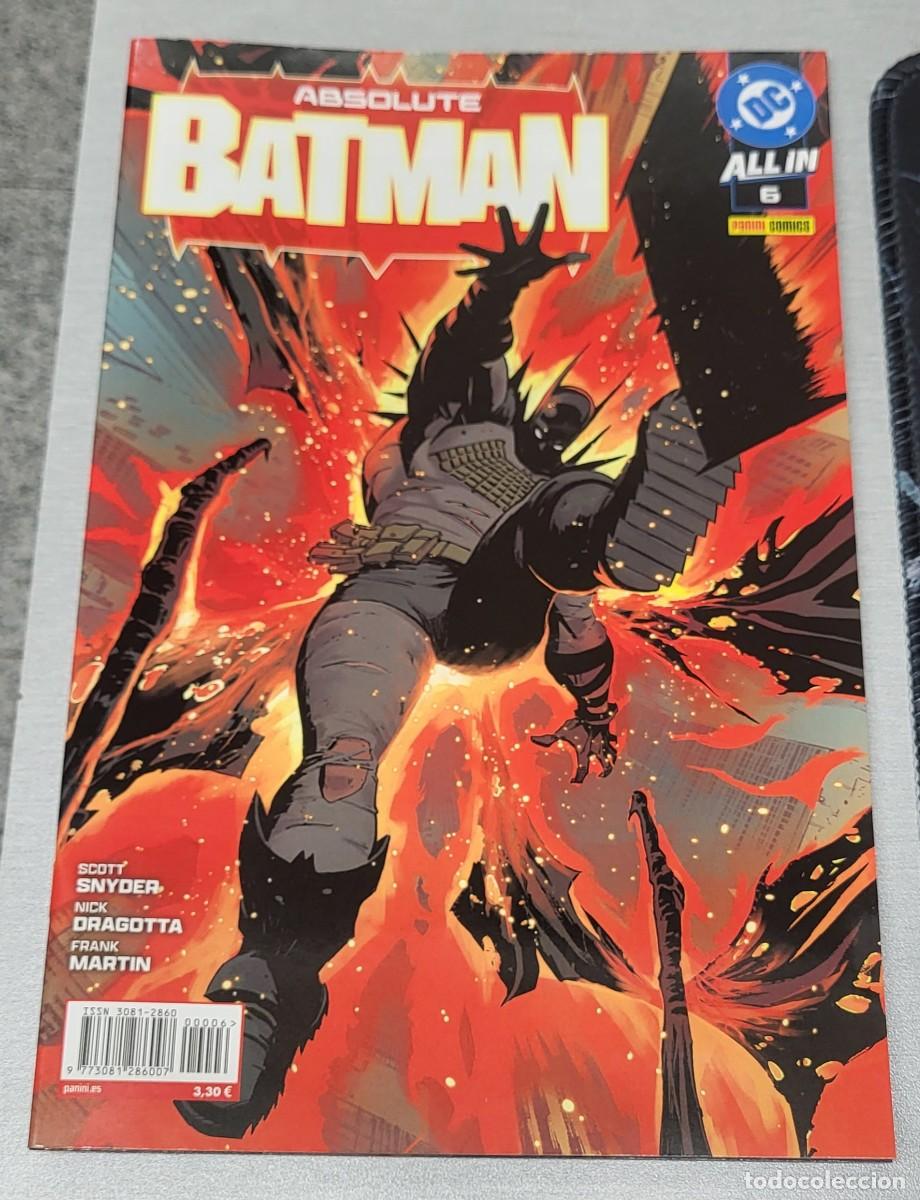 C&oacute;mics: ABSOLUTE BATMAN N&ordm; 6 / SCOTT SNIDER - NICK DRAGOTTA / ALL IN - -DC - PANINI - Foto 1