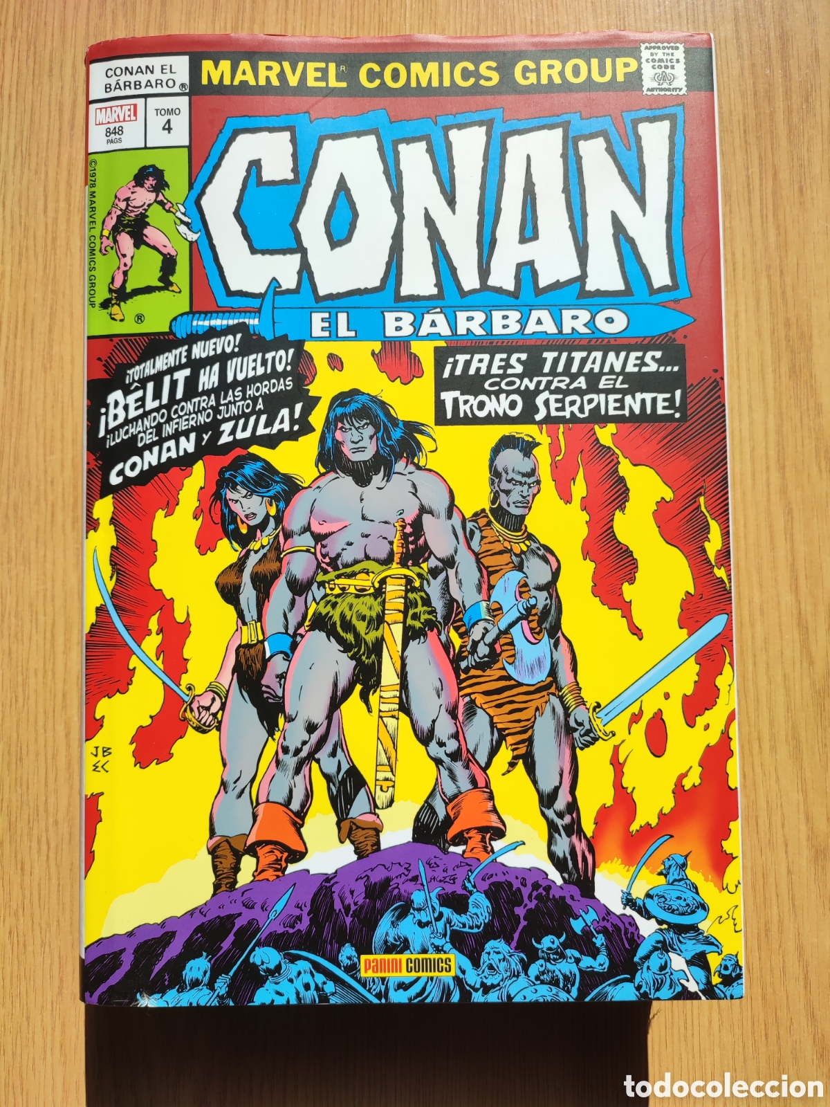 C&oacute;mics: Conan el barbaro. La etapa marvel original #4 Omnibus - Foto 1