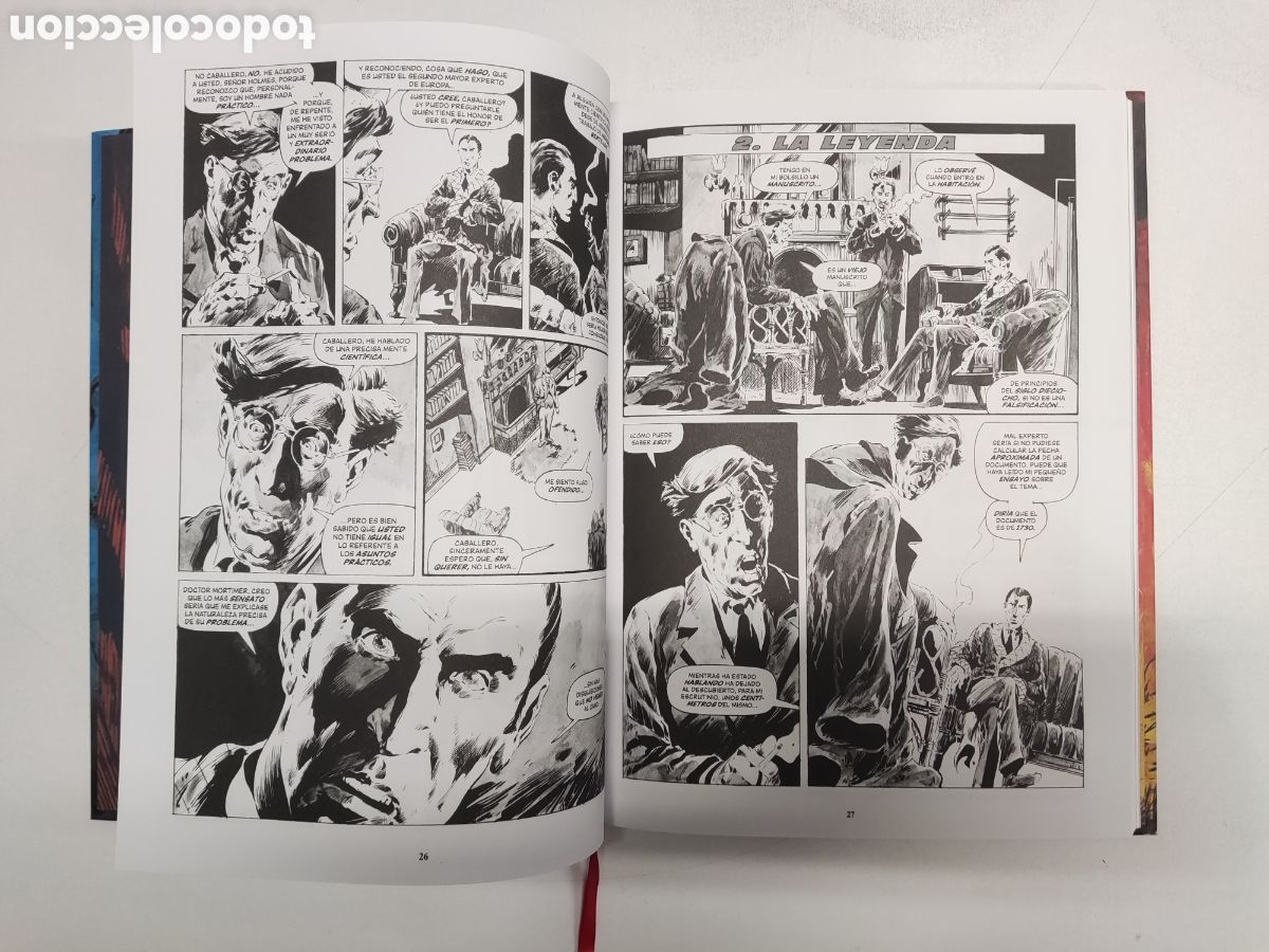 C&oacute;mics: SHERLOCK HOLMES MLE MARVEL LIMITED EDITION EL SABUESO DE DE LOS BASKERVILLE - Foto 6