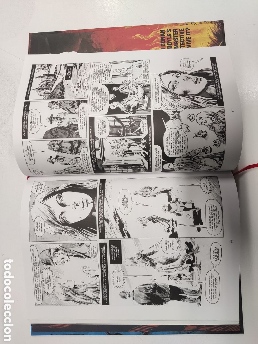 C&oacute;mics: SHERLOCK HOLMES MLE MARVEL LIMITED EDITION EL SABUESO DE DE LOS BASKERVILLE - Foto 12