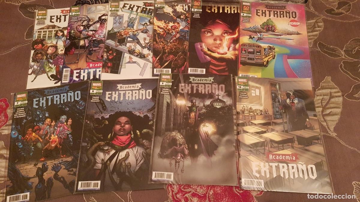 C&oacute;mics: ACADEMIA EXTRA&Ntilde;O (OBRA COMPLETA 10 N&Uacute;MEROS) - PANINI - Foto 1