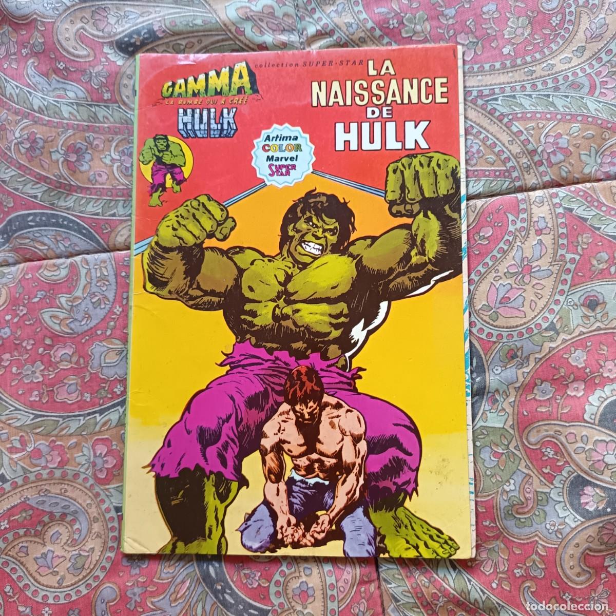 C&oacute;mics: EDICION EXTRA&Ntilde;A DE COMIC. &rdquo;LA NAISSANCE DE HULK&rdquo; CHAPITRE 1 MARVEL COMICS - Foto 3