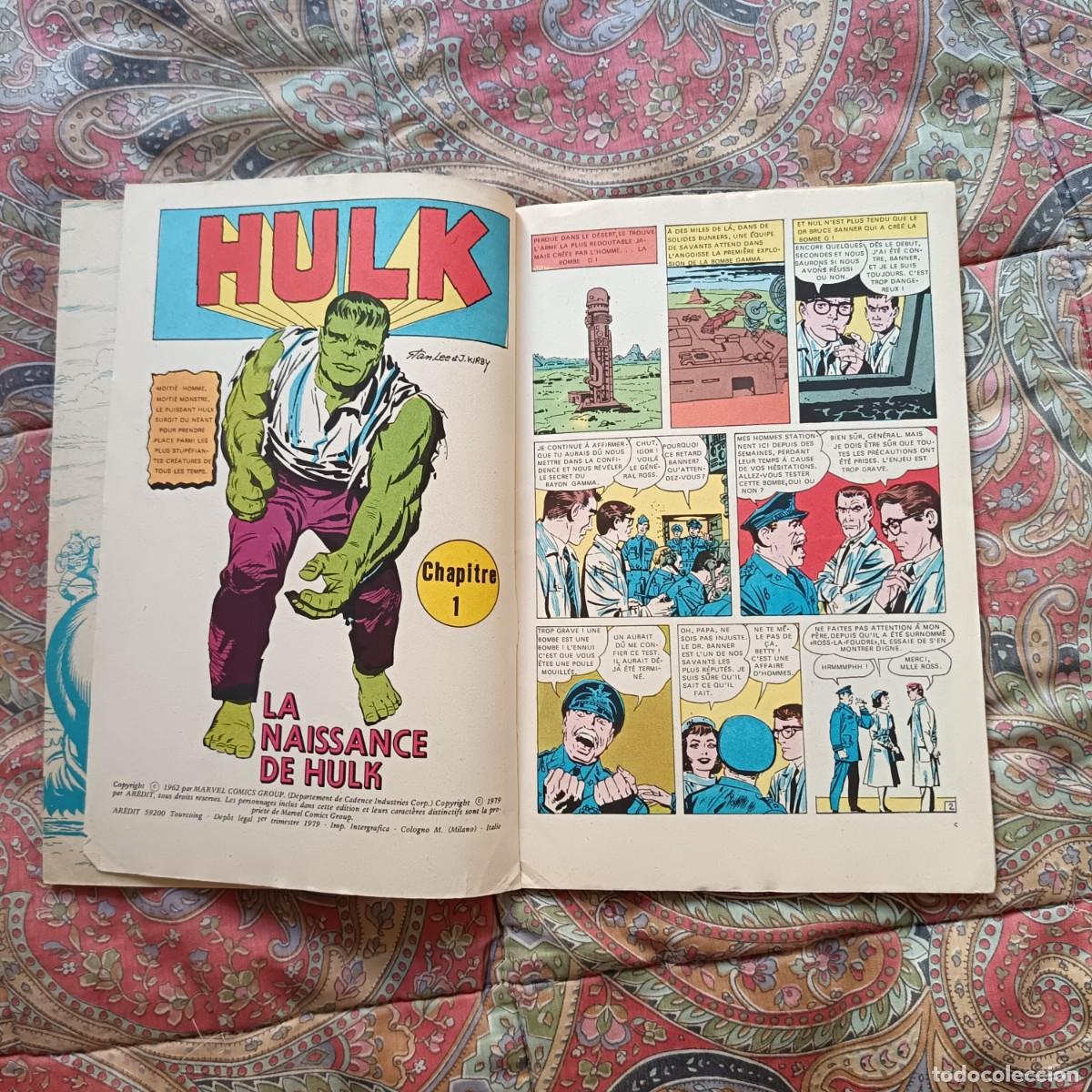 C&oacute;mics: EDICION EXTRA&Ntilde;A DE COMIC. &rdquo;LA NAISSANCE DE HULK&rdquo; CHAPITRE 1 MARVEL COMICS - Foto 5