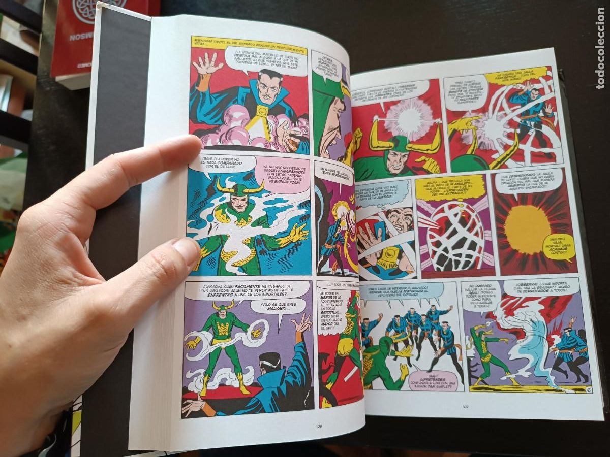 C&oacute;mics: Doctor extra&ntilde;o. Maestro de las artes m&iacute;sticas - Stan Lee y Steve Ditko. Marvel - Foto 5
