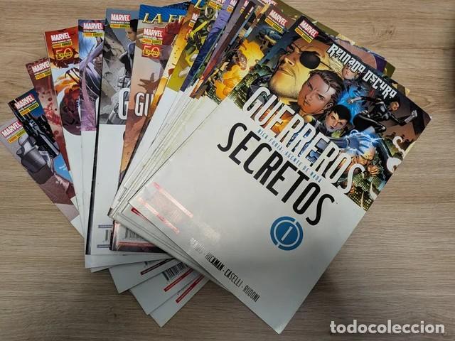 Comics: LOS GUERREROS SECRETOS. SERIE COMPLETA: 28 NUMEROS. PANINI.