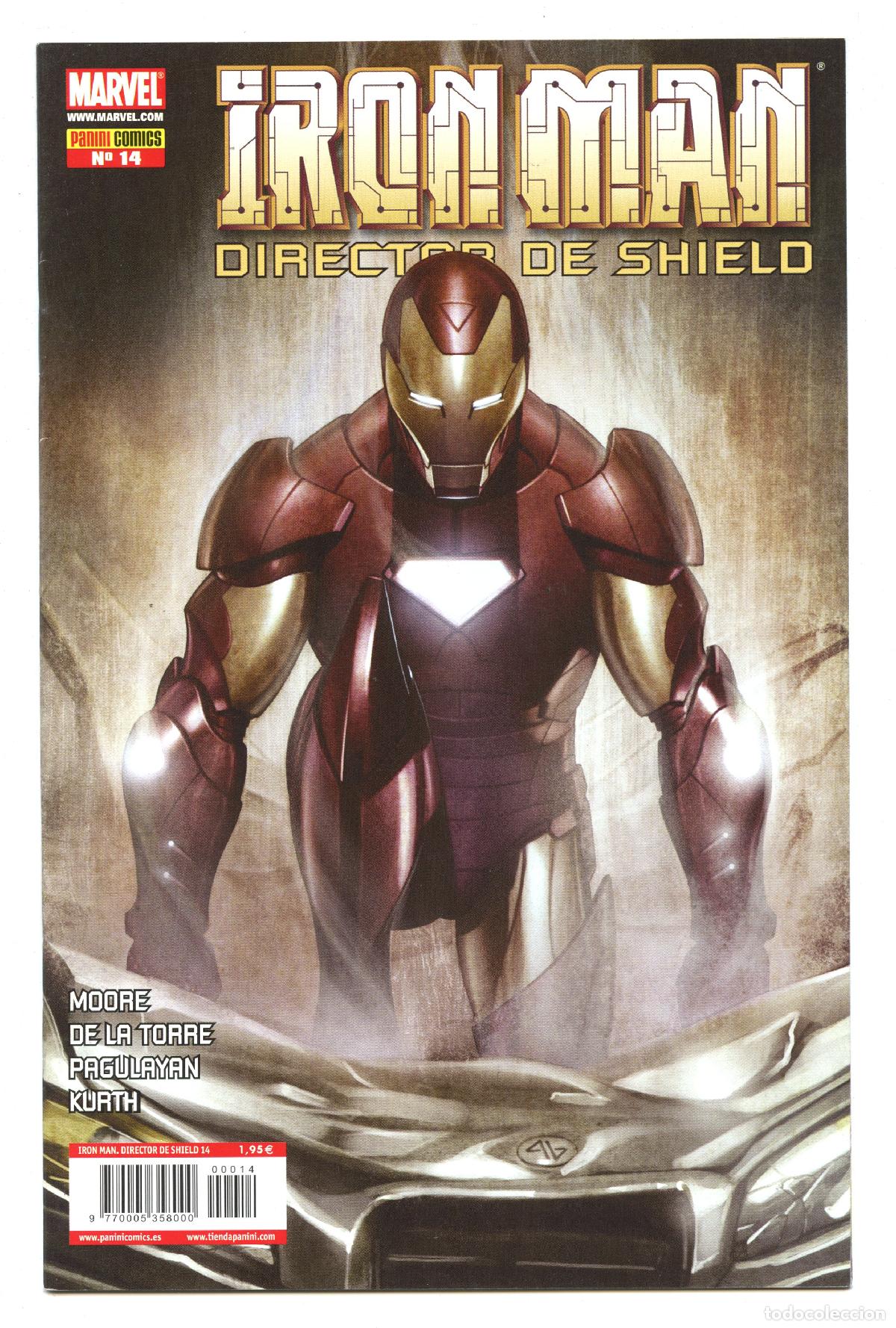 C&oacute;mics: IRON MAN DIRECTOR DE SHIELD n.14 (Panini, 2008) - Foto 1
