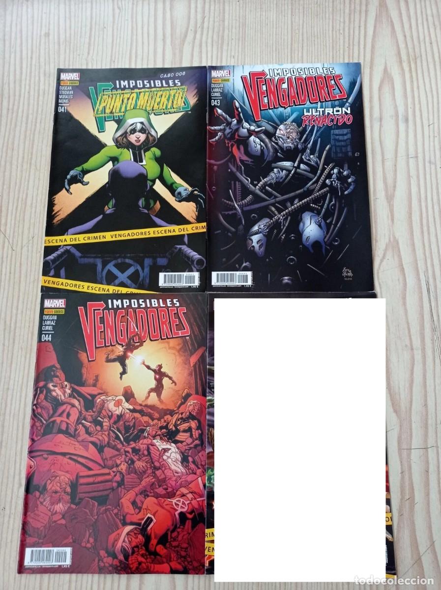 C&oacute;mics: Lote 6 Comic Imposibles Vengadores Marvel - Panini - Foto 2