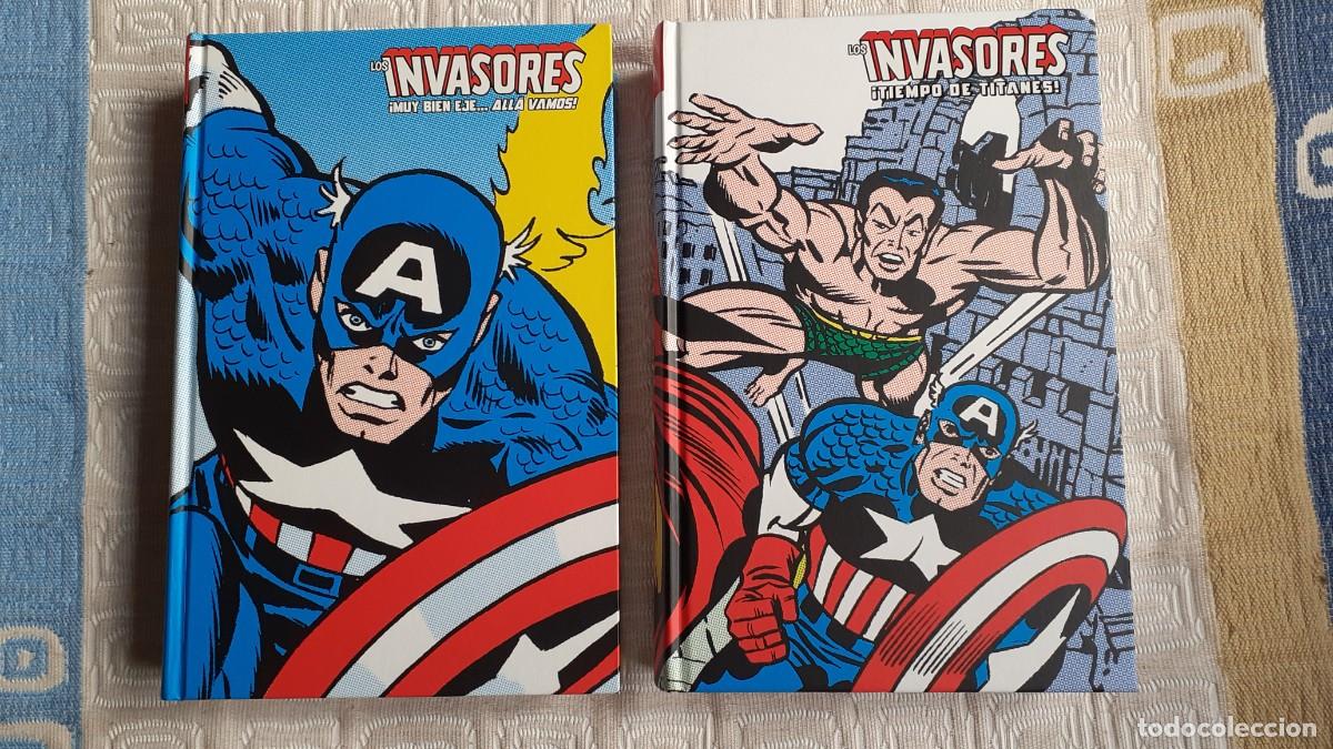 C&oacute;mics: LOS INVASORES (Marvel Limited Edition) 2 tomos PANINI - Foto 1