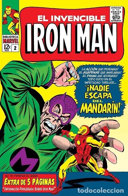 C&oacute;mics: BIBLIOTECA MARVEL IRON MAN. TOMO 2. EDICION COLOR. PANINI - Foto 1