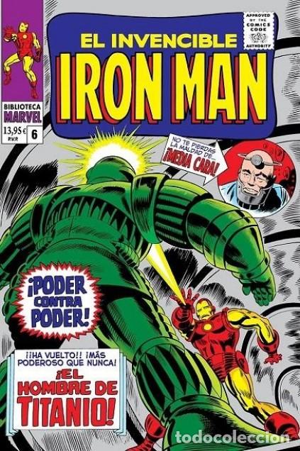 C&oacute;mics: BIBLIOTECA MARVEL IRON MAN. TOMO 6. EDICION COLOR. PANINI - Foto 1