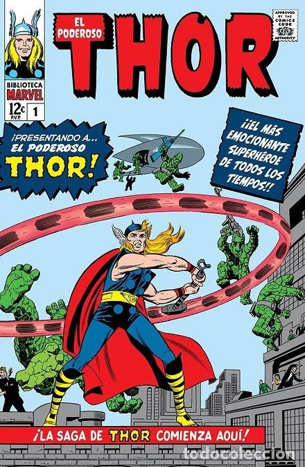 C&oacute;mics: BIBLIOTECA MARVEL THOR. TOMO 1. EDICION COLOR. PANINI - Foto 1
