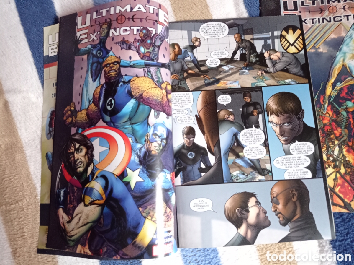 C&oacute;mics: Lote Ultimate Extinction 1 y 2 - Foto 2