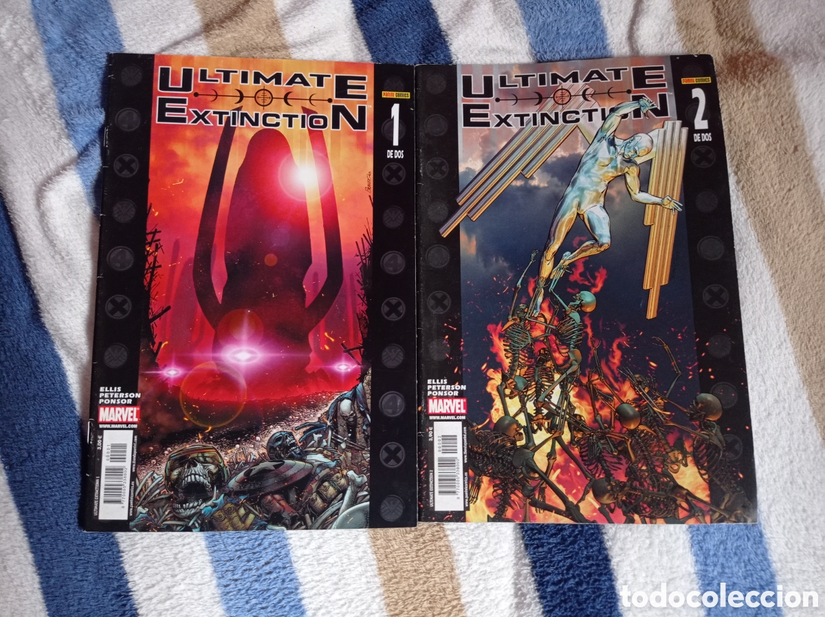 C&oacute;mics: Lote Ultimate Extinction 1 y 2 - Foto 1