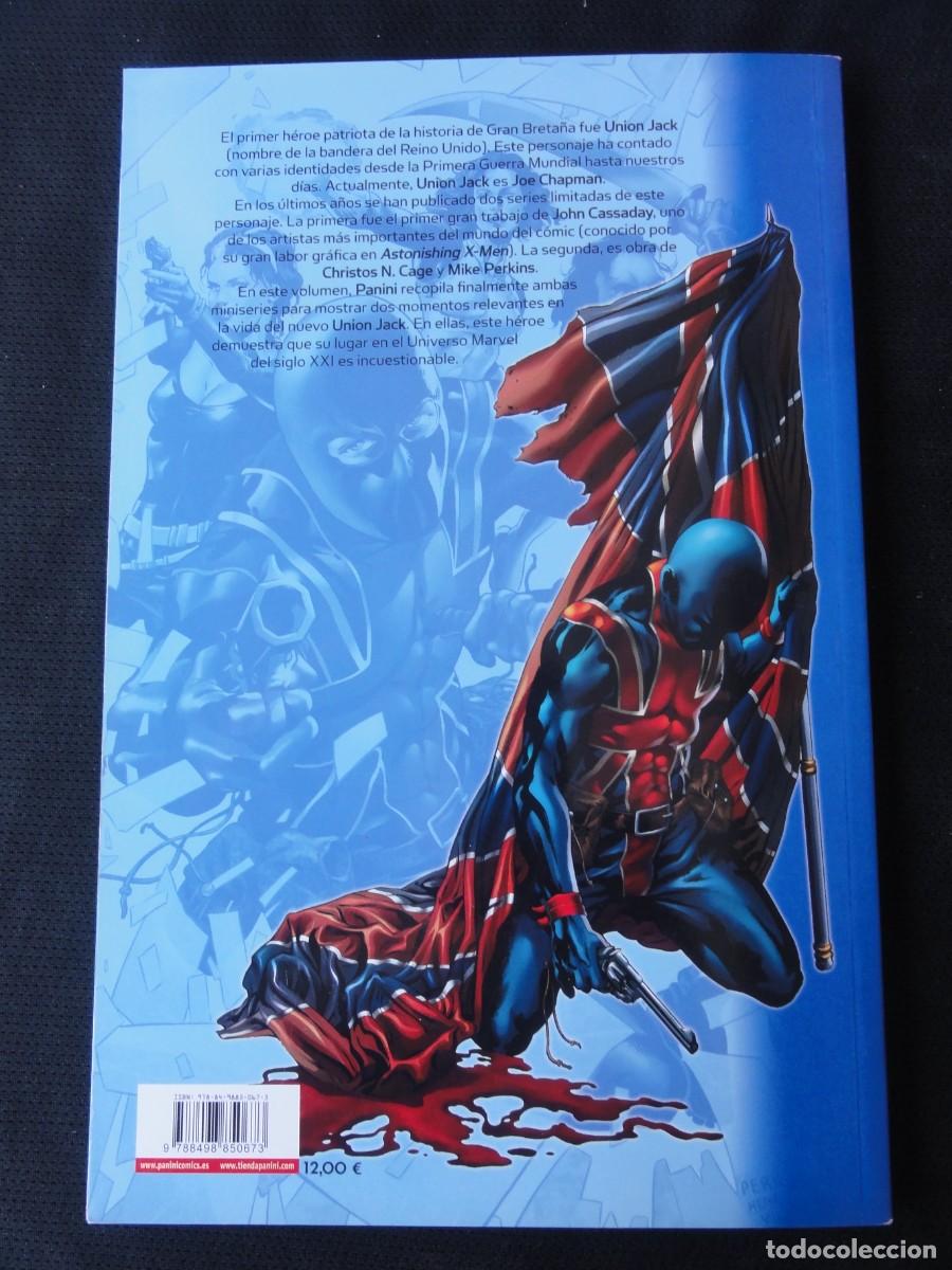 C&oacute;mics: UNI&Oacute;N JACK. CASADAY-PERKINS. A&Ntilde;O 2008. 192 PAG. COMICS PANINI. C-25B - Foto 2