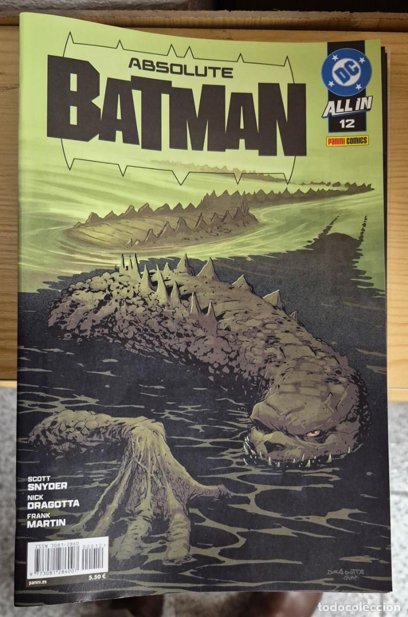 C&oacute;mics: ABSOLUTE BATMAN N&ordm; 12 / SCOTT SNIDER - NICK DRAGOTTA / ALL IN - -DC - PANINI - Foto 1