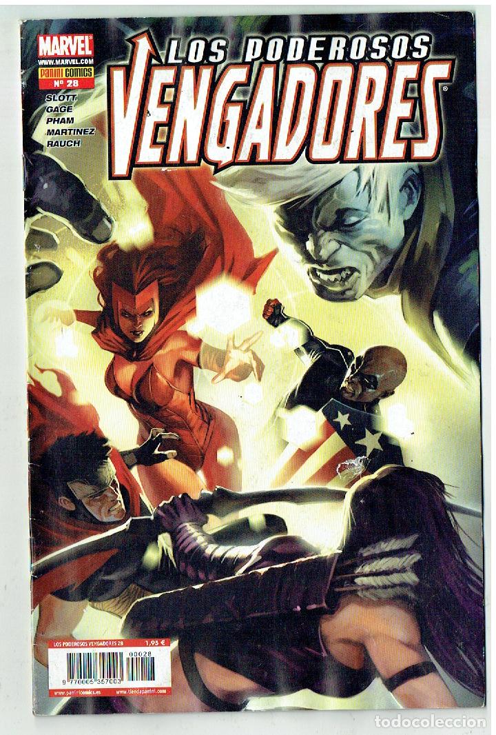 C&oacute;mics: LOS PODEROSOS VENGADORES. N&ordm; 28. PANINI / COMICS. (C/A100) - Foto 1